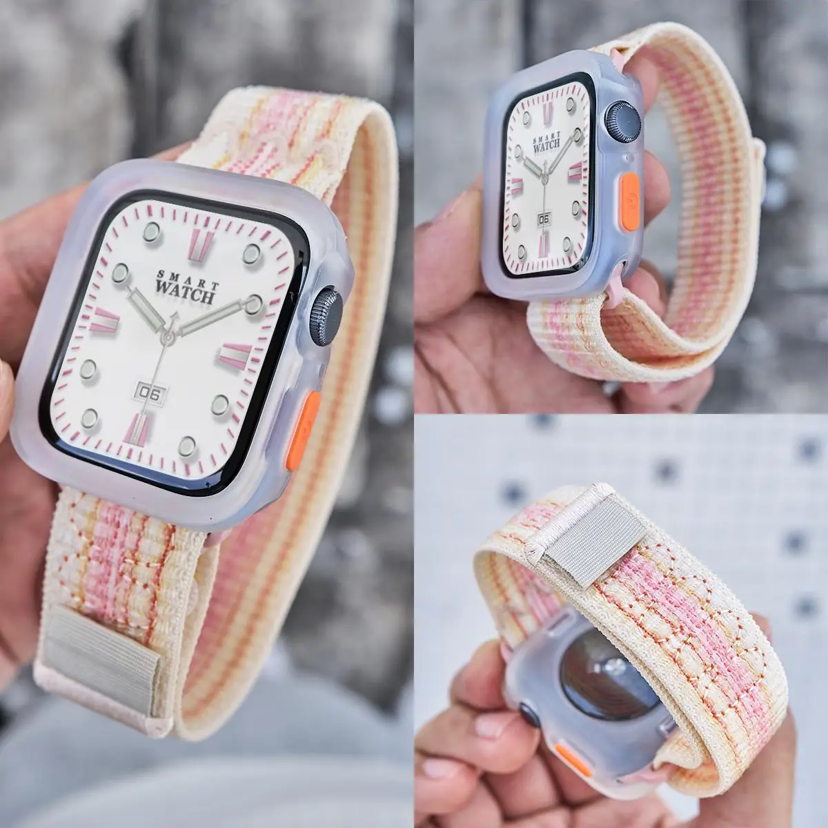 Nylon Sport Strap for Apple Wa - Sport Loop Strap recension och pris