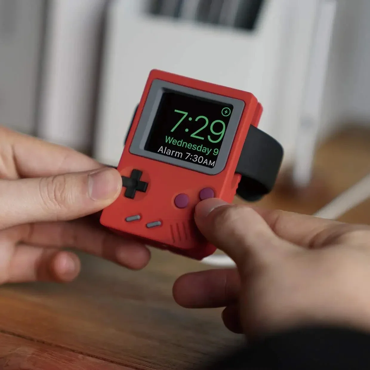 Silicone Holder for IWatch Cha - Watch Charging Dock recension och pris
