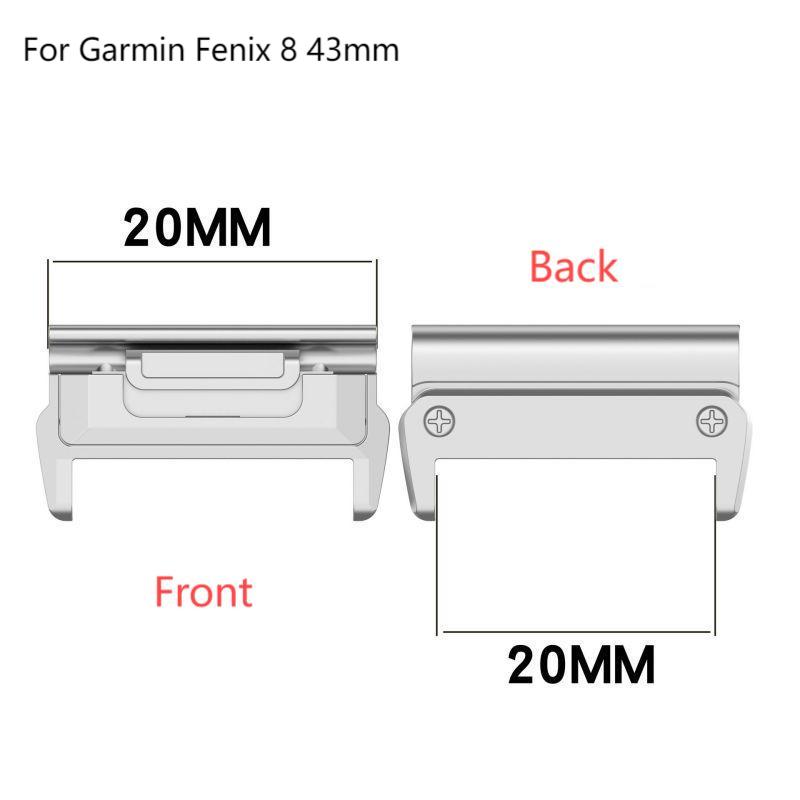 1 Pair Adaptor for Garmin Feni - Sport Loop Strap recension och pris