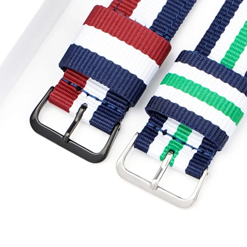 20mm 22mm Woven Nylon Strap fo - Nylon Nato Strap recension och pris