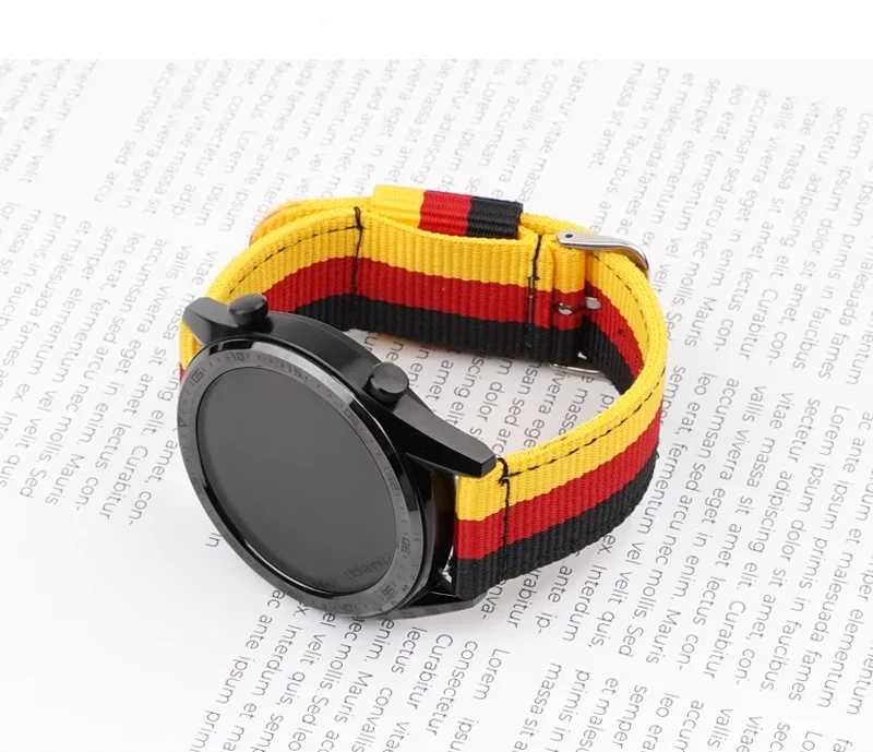 20mm 22mm Woven Nylon Strap fo - Nylon Nato Strap recension och pris