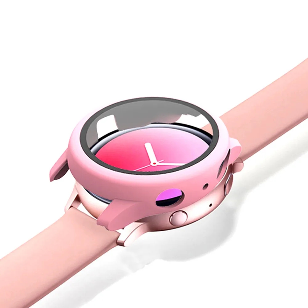 Tempered Glass Case for Samsun - Smartwatch Icon recension och pris
