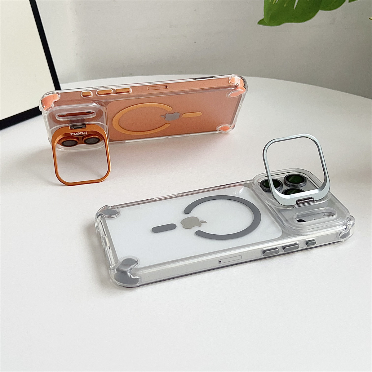 Magnetic Clear Phone Case for  - Magnetic Charging Stand recension och pris