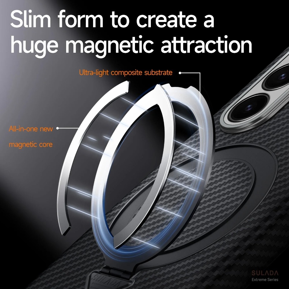 Business Carbon Fibre Magnetic - Magnetic Charging Stand recension och pris