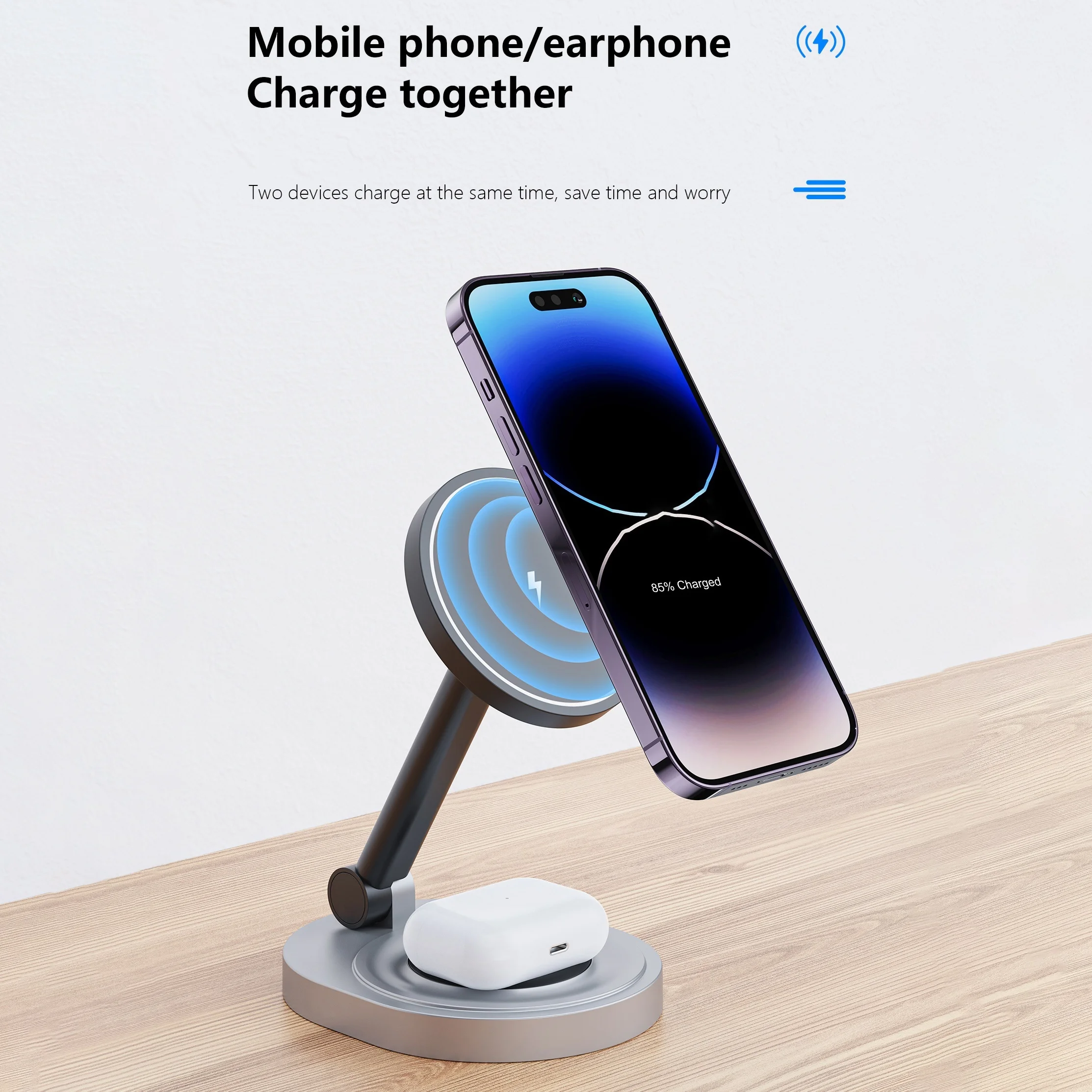 2 In 1 Magnetic Wireless Charg - Smartwatch X12 recension och pris