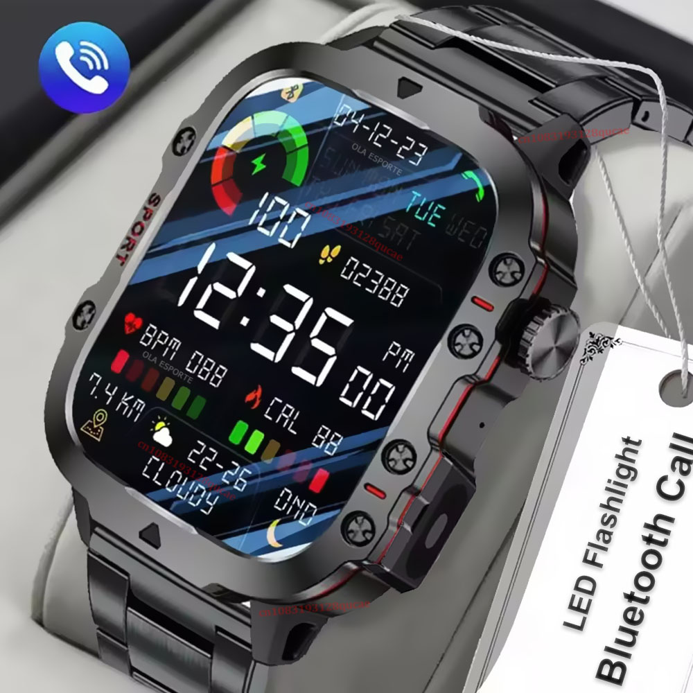2026 New Military Smart Watch  - Smartwatch X12 recension och pris