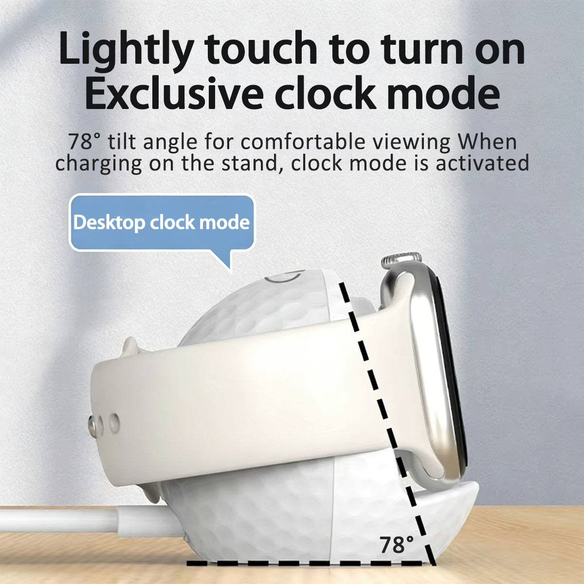 Portable RGB Lighting Wireless - Watch Charging Dock recension och pris
