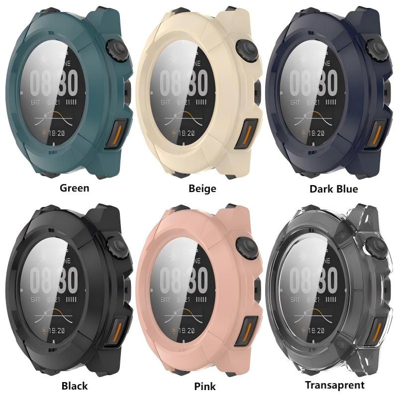 PC+Tempered Glass Case for COR - Android Smartwatch Accessories recension och pris