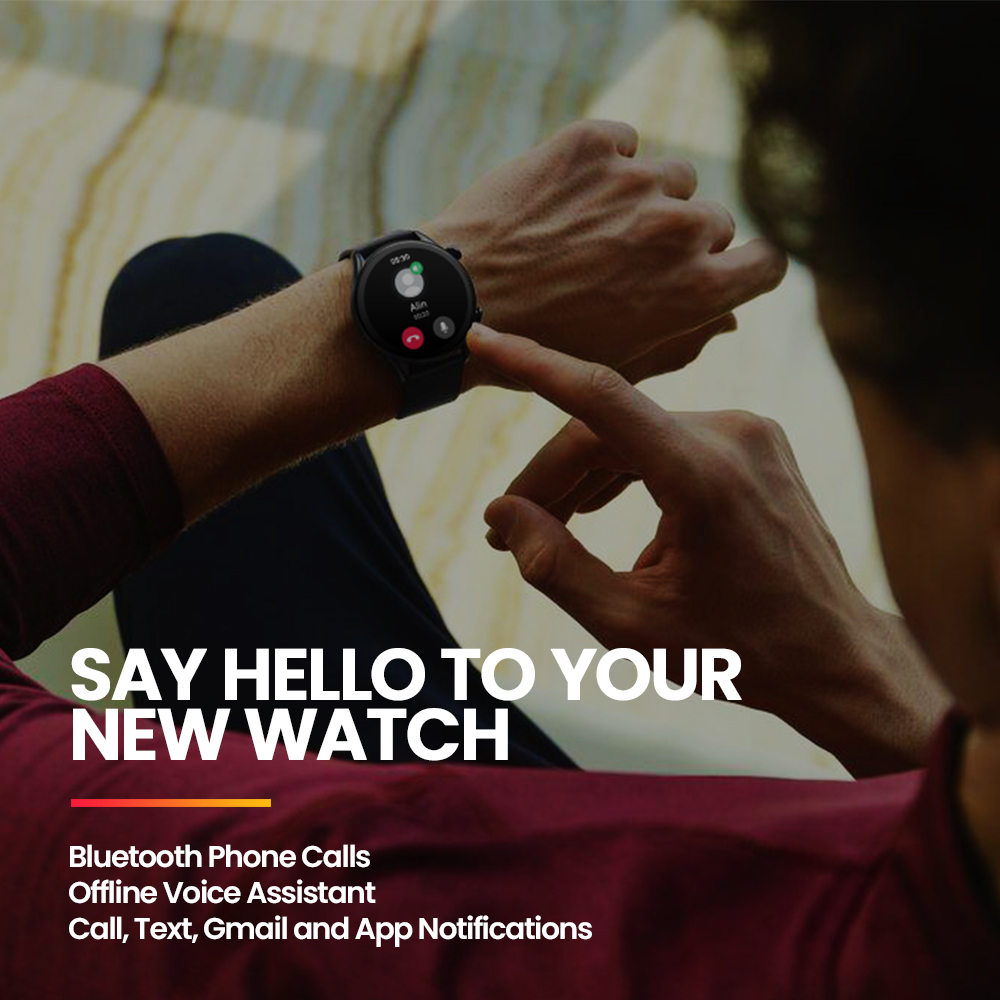 New Zeblaze Btalk 3 Plus Voice - Smartwatch X12 recension och pris
