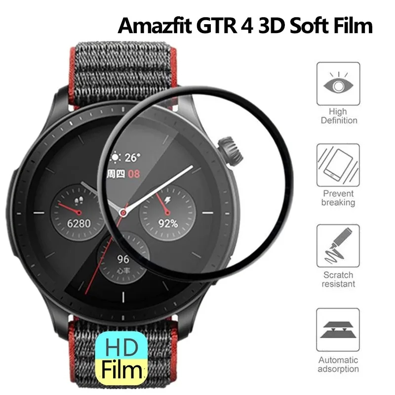 For Amazfit GTR 4 Screen Prote - Amazfit Smartwatch Accessories recension och pris