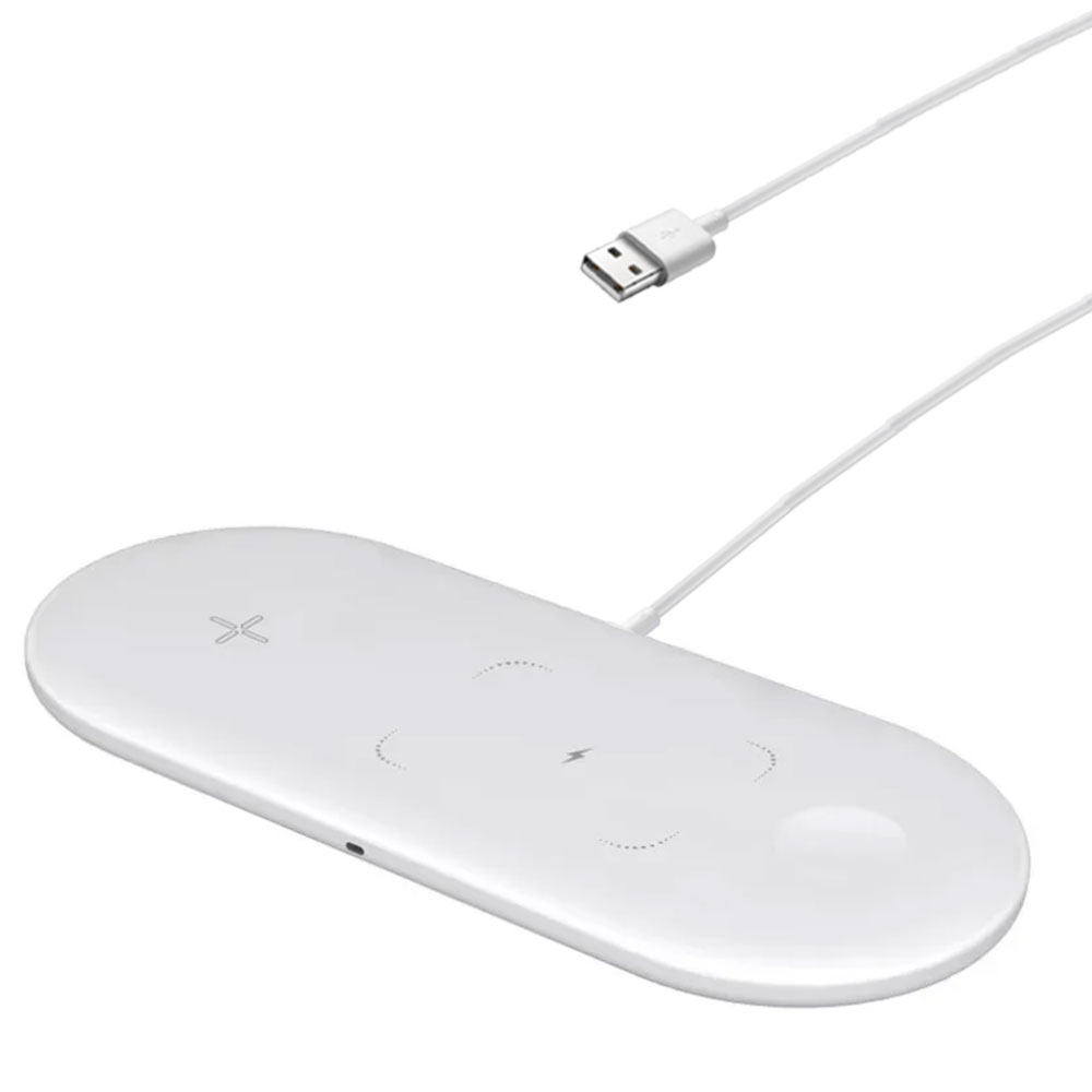 3-in-1 Wireless Charging Pad F - Watch Charger Cable recension och pris