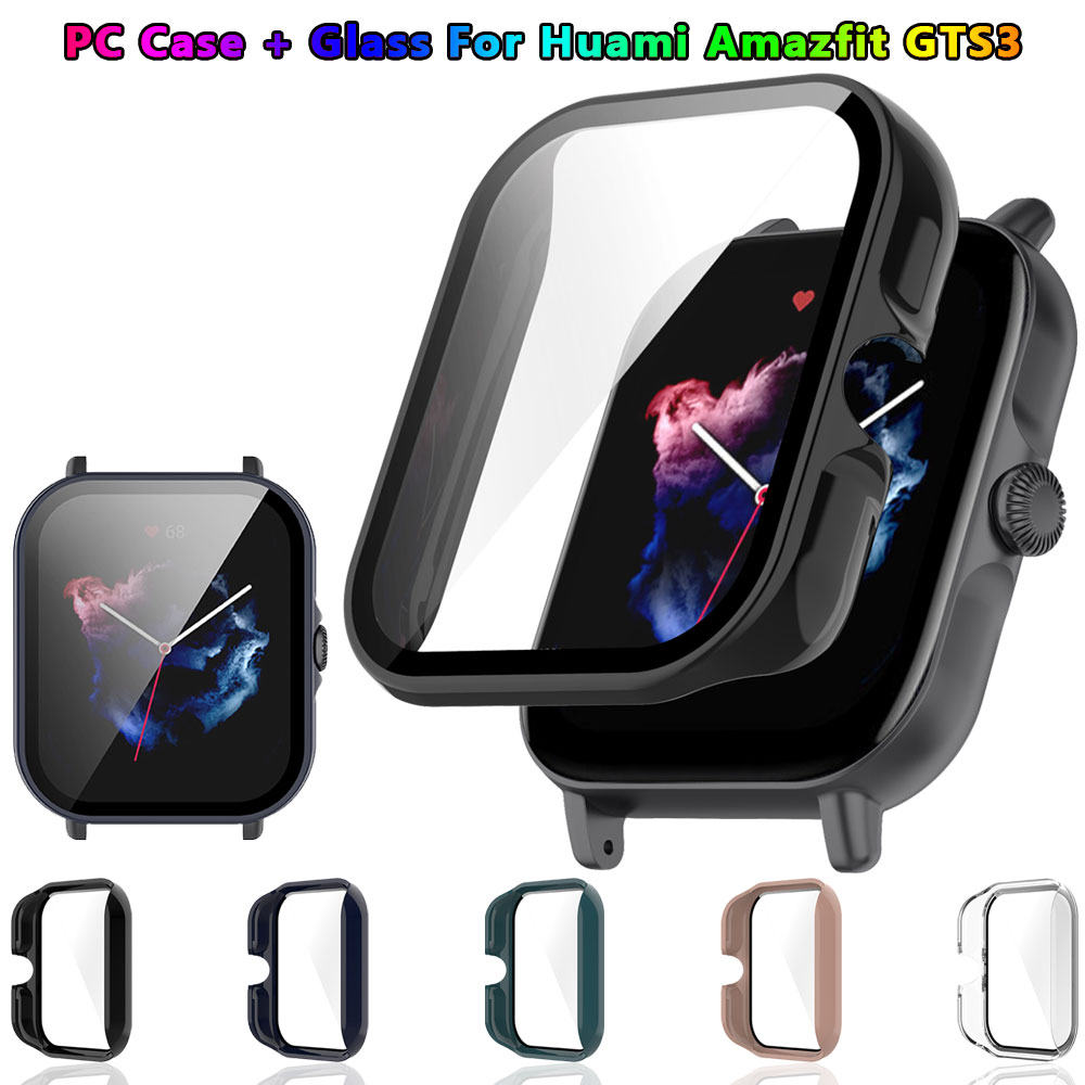 Case + Tempered Glass For Amaz - Amazfit Smartwatch Accessories recension och pris