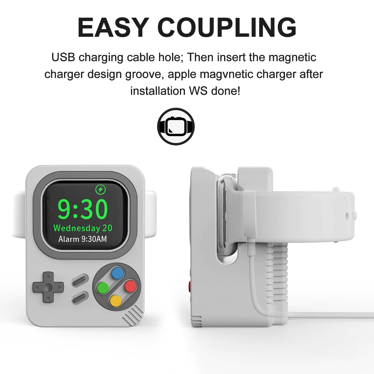 Desktop Holder for Apple Watch - Watch Charging Dock recension och pris