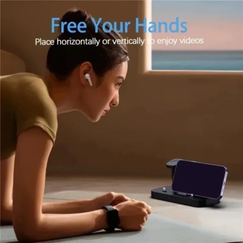 3 in 1 Wireless Charger Dual C - Watch Charger Cable recension och pris