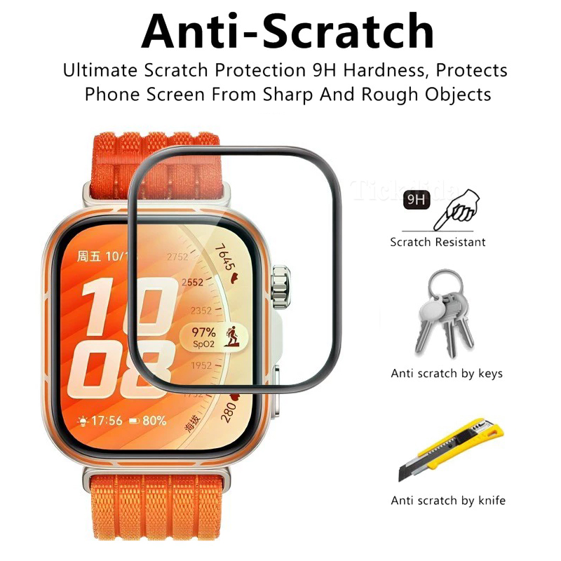 Soft Tempered Glass for Huawei - Huawei Smartwatch Accessories recension och pris