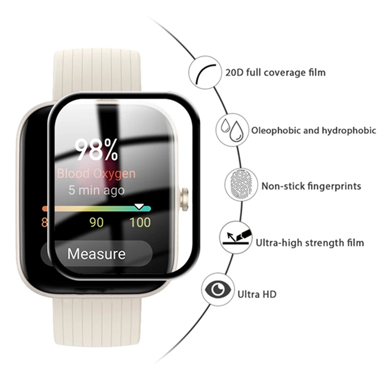 1-5Pcs Screen Protector For Am - Amazfit Smartwatch Accessories recension och pris