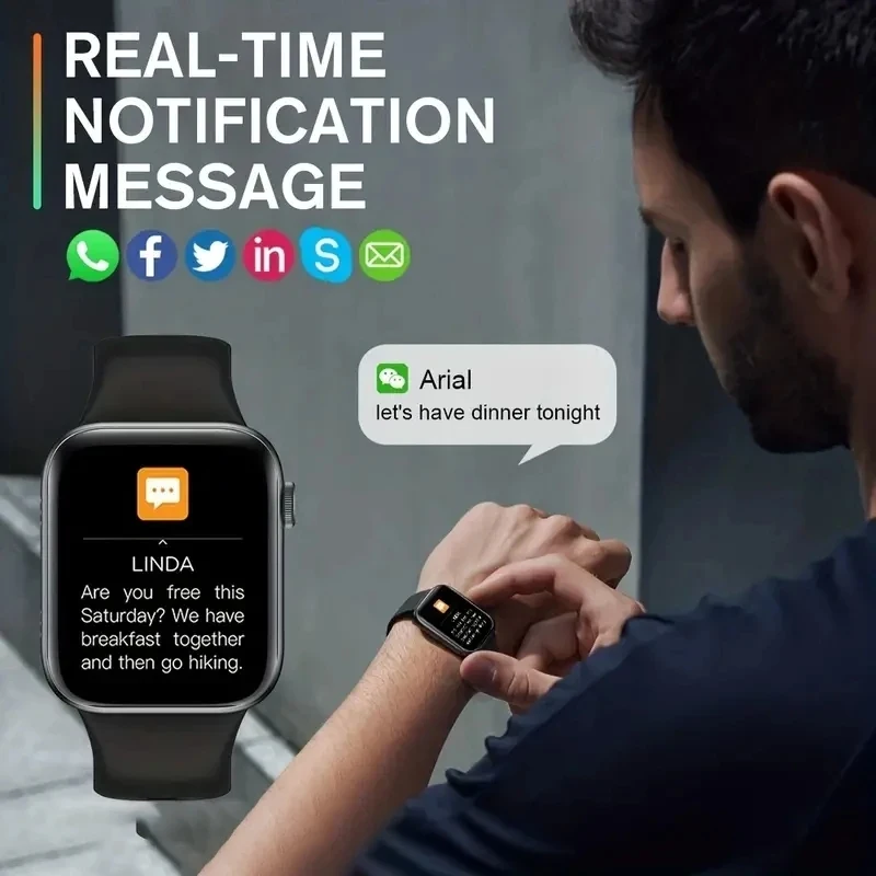 2025 New Smartwatch For Men An - Smartwatch X12 recension och pris