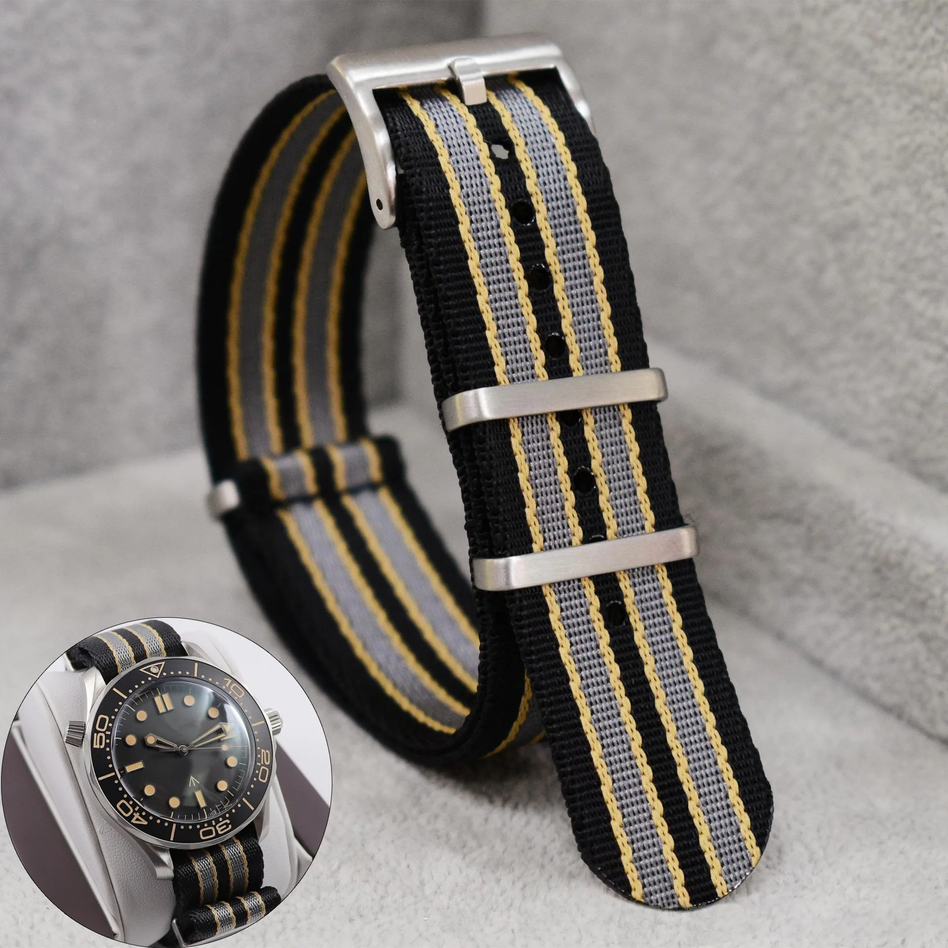 20mm Nylon Watch Strap for Ome - Nylon Nato Strap recension och pris