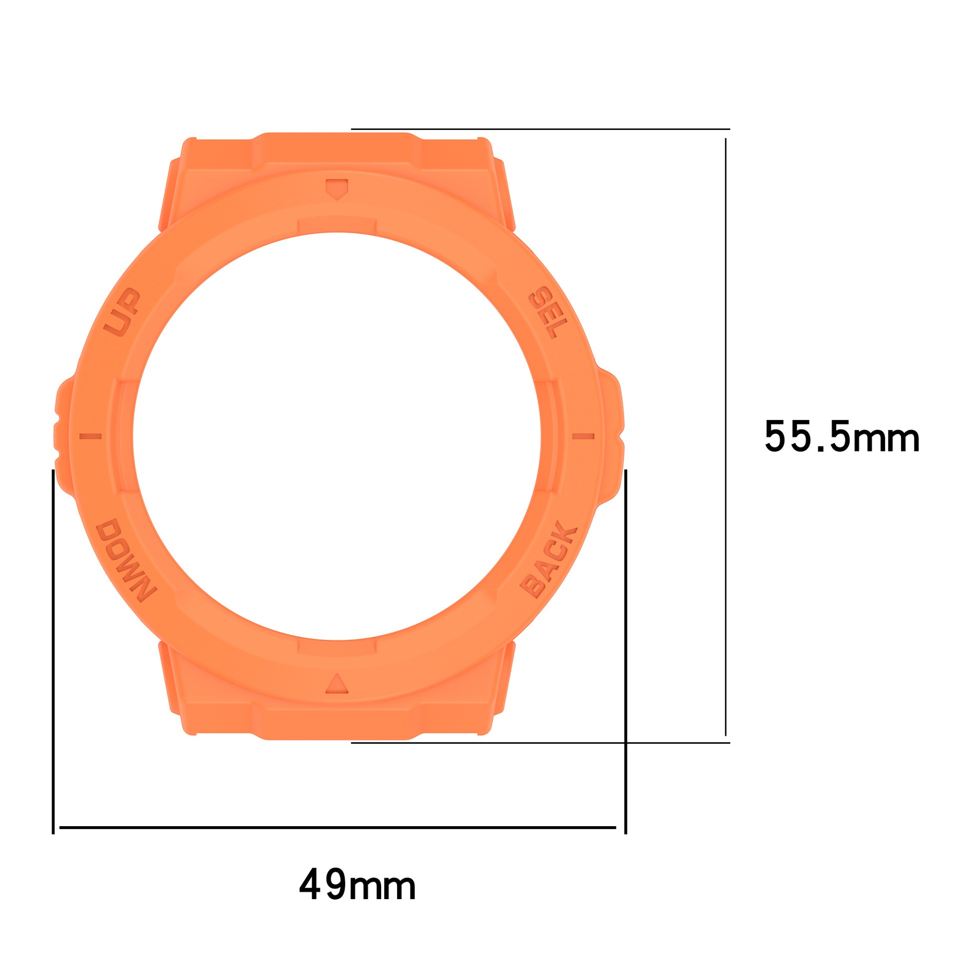 Silicone Case for Amazfit Acti - Amazfit Smartwatch Accessories recension och pris